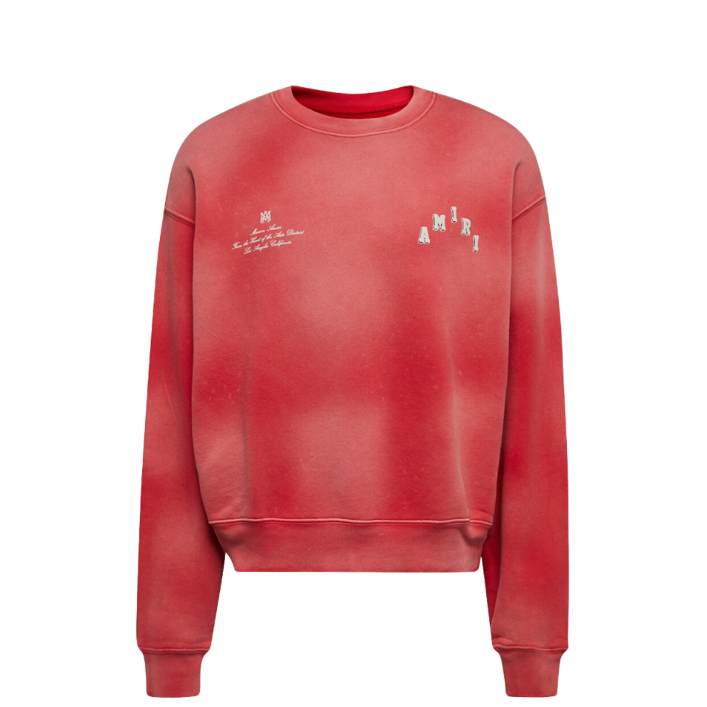 Amiri Printed cotton jersey sweatshirt