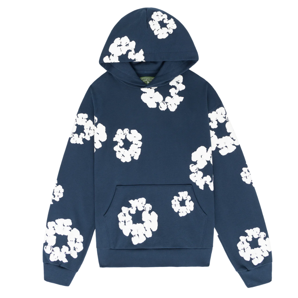 Denim Tears (The Cotton Wreath) Sweatshirt Navy