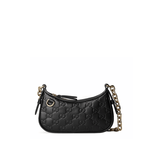 Gucci GG Emblem mini shoulder bag