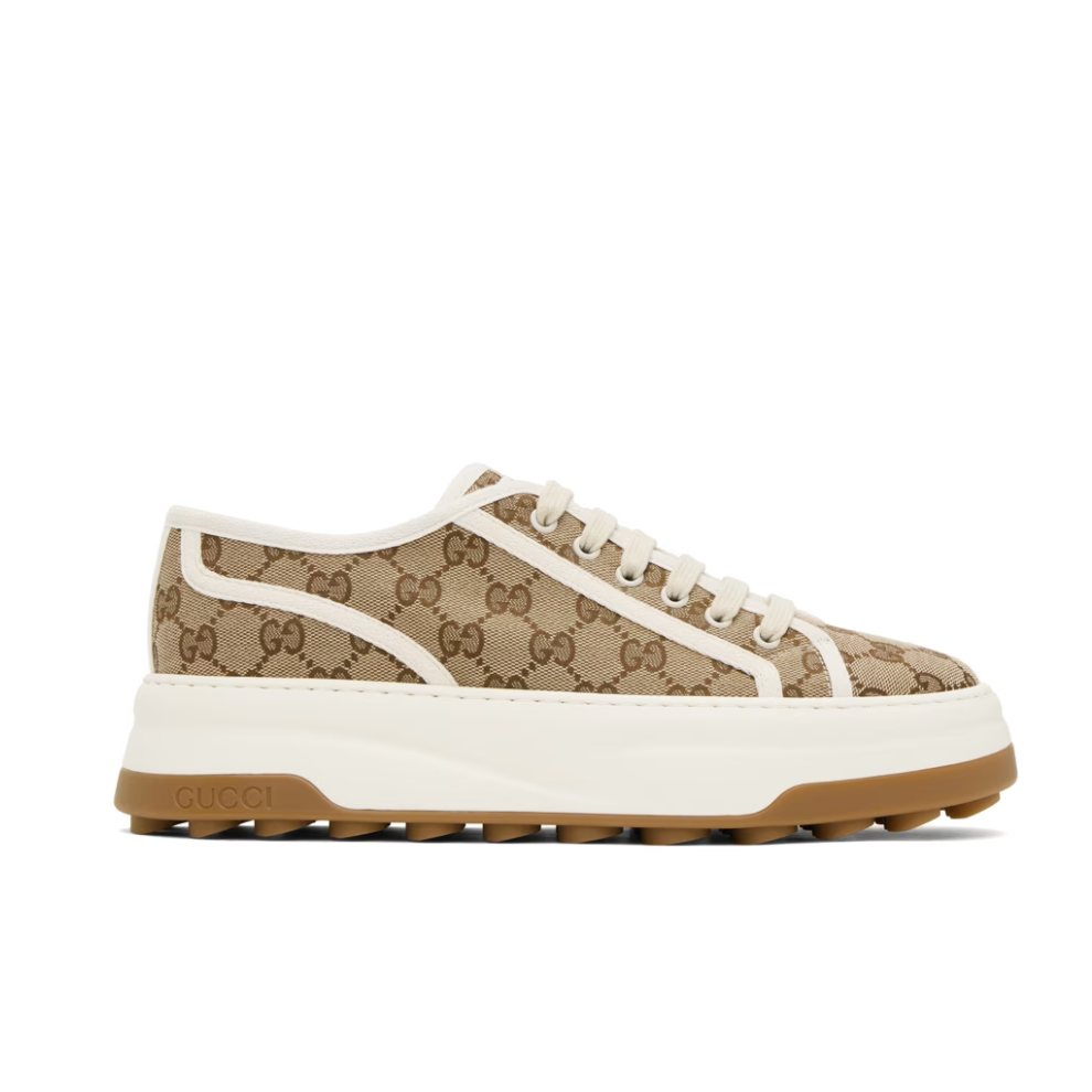 GUCCI Beige GG Sneakers