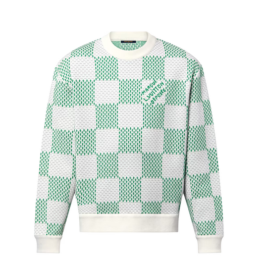 LOUIS VUITTON Damier Cotton Sweatshirt