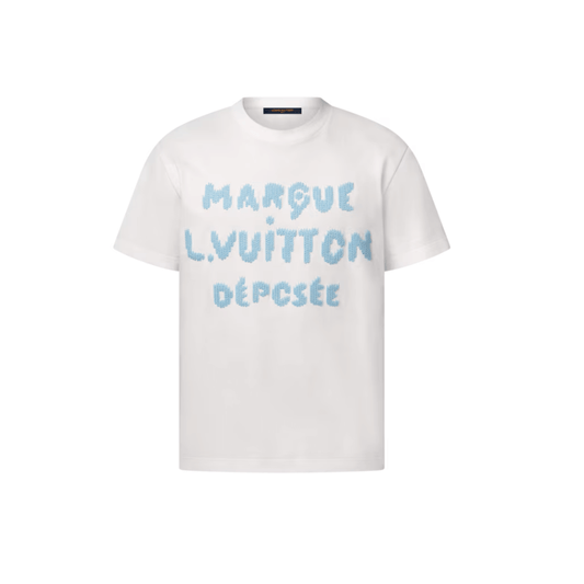 Gucci Embroidered Signature T-Shirt