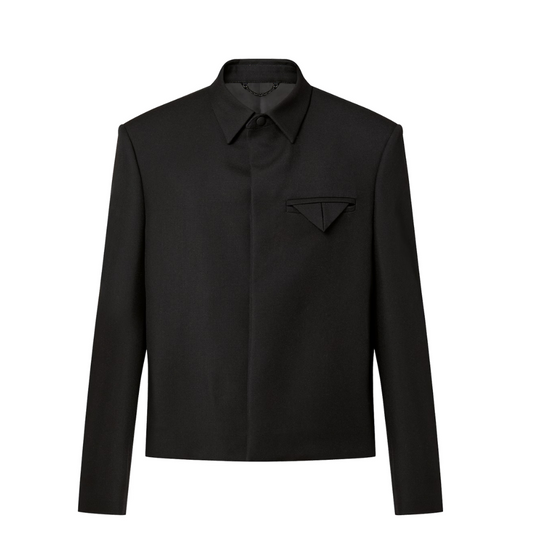 LOUIS VUITTON Embellished Wool Blouson