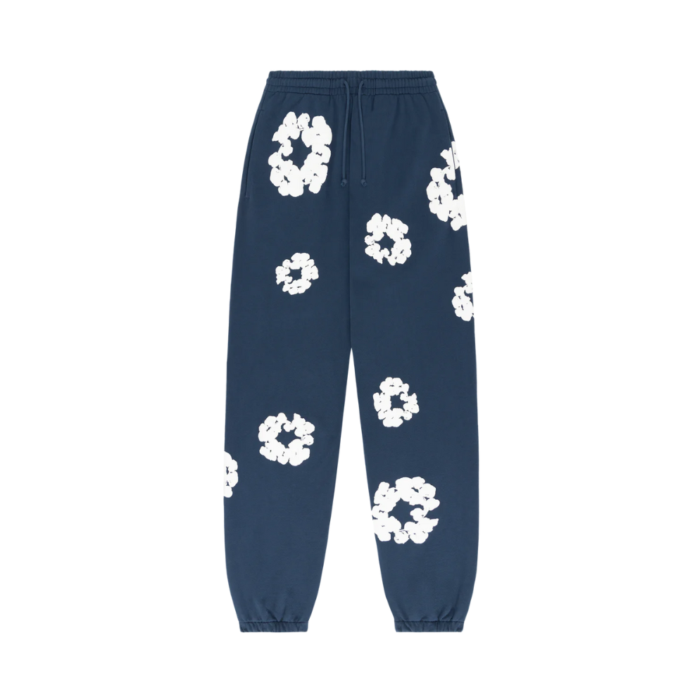 Denim Tears (The Cotton Wreath) Sweatpants Navy