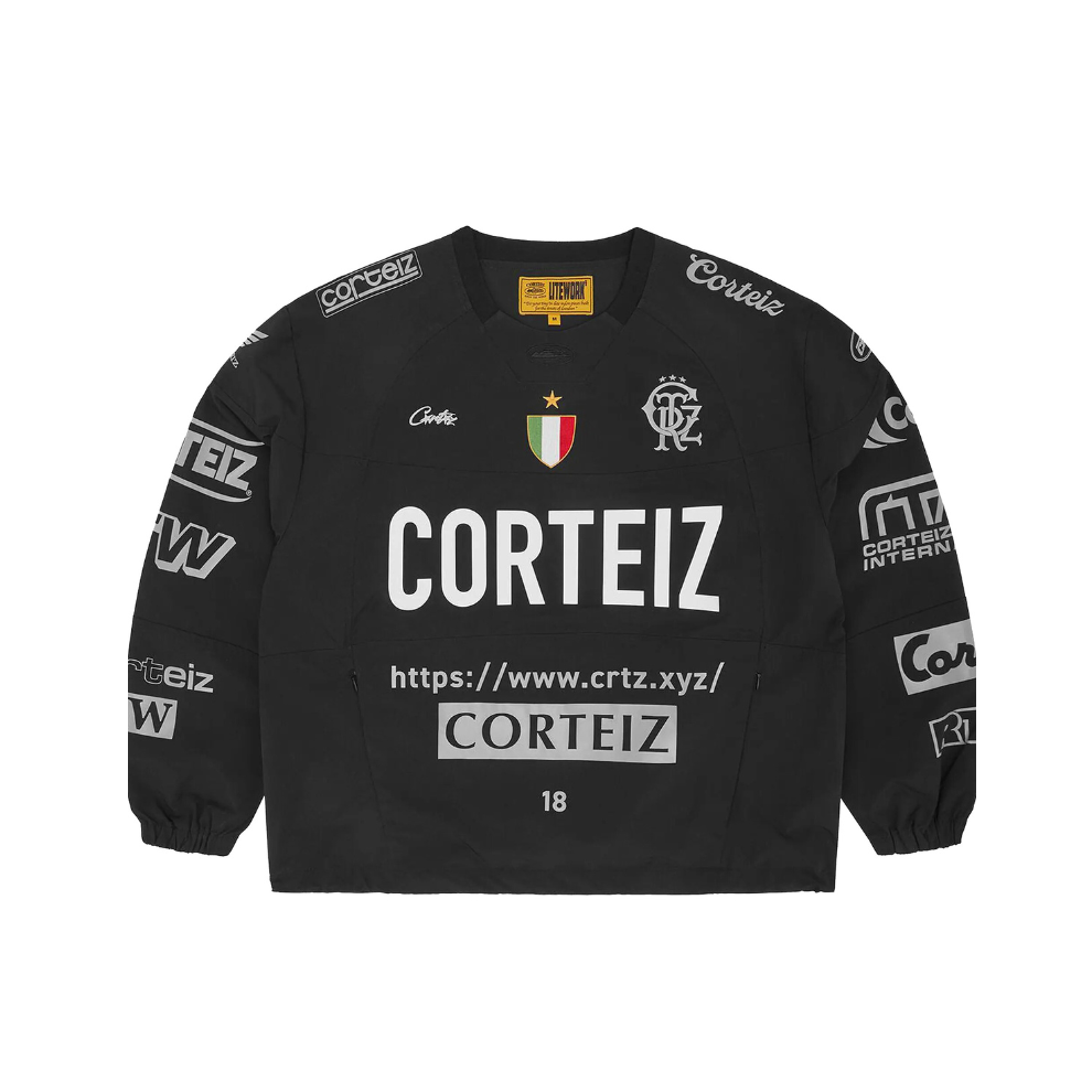Corteiz Sponsors Training Pullover 'Black'