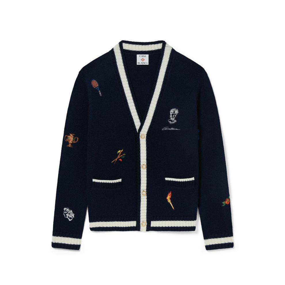 Casablanca Cashmere Cardigan
