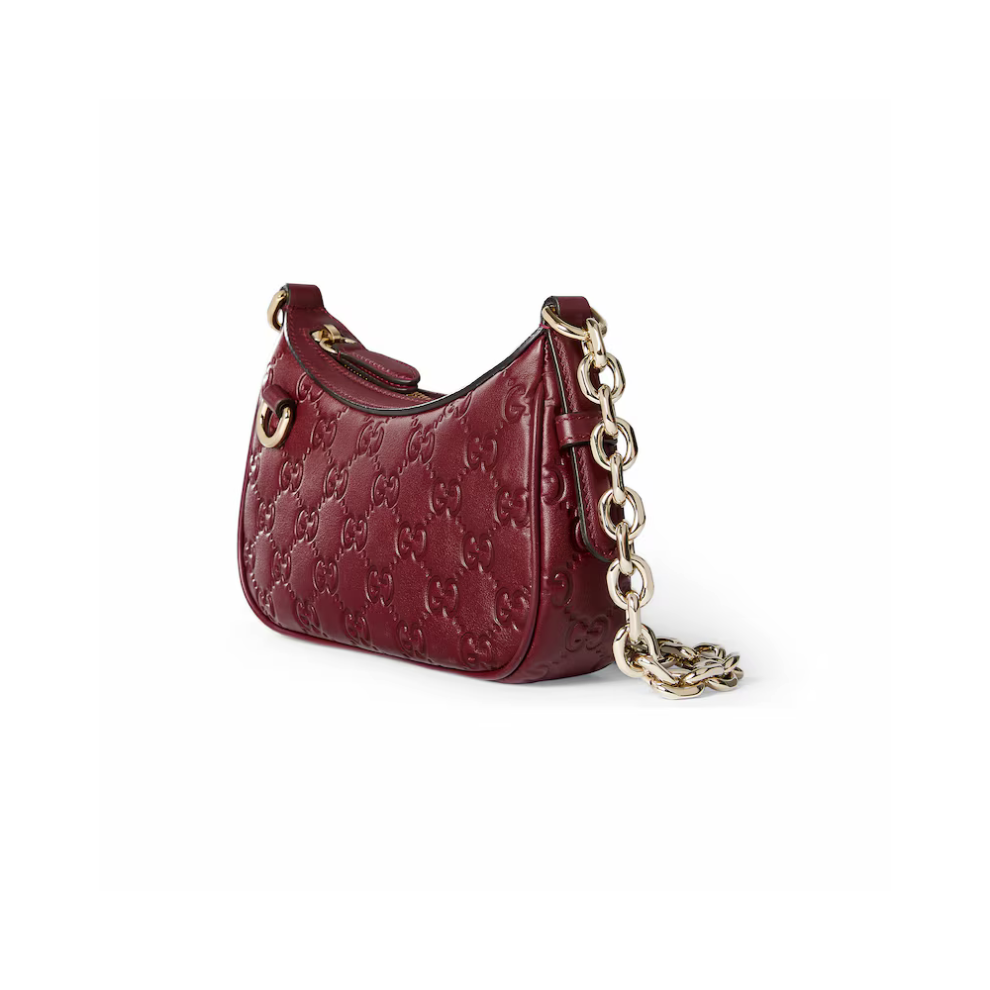 Gucci GG Emblem mini shoulder bag
