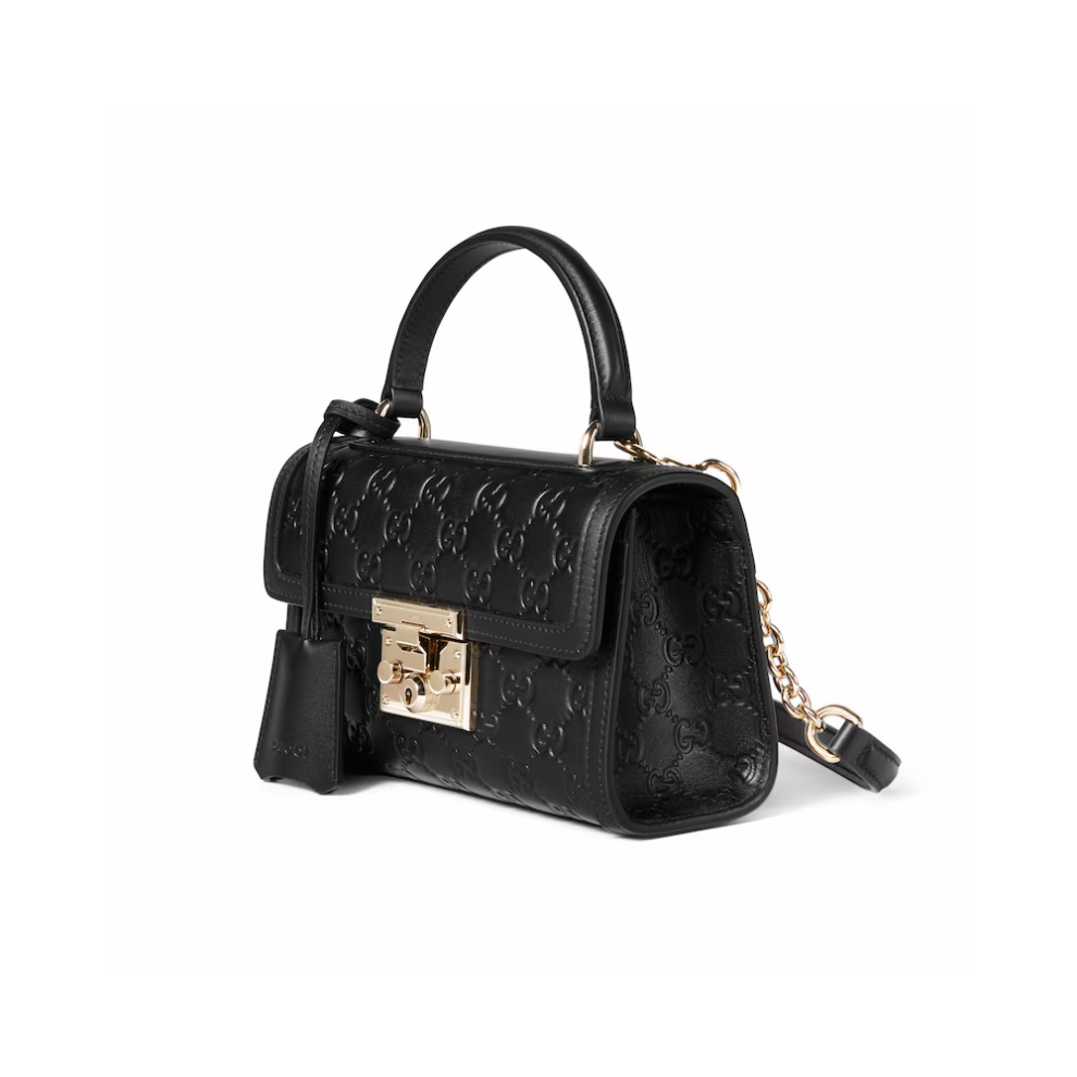 Gucci Padlock small top handle bag