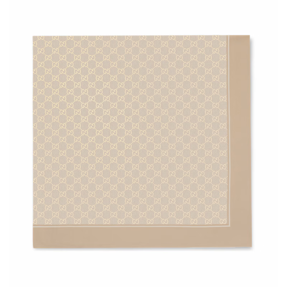 Gucci Printed silk carré