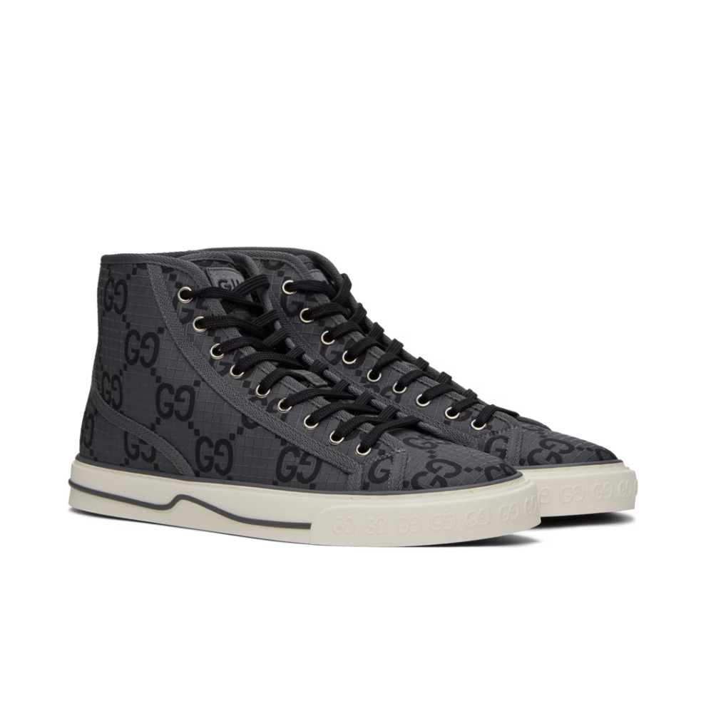 GUCCI Gray Tennis 1977 Sneakers