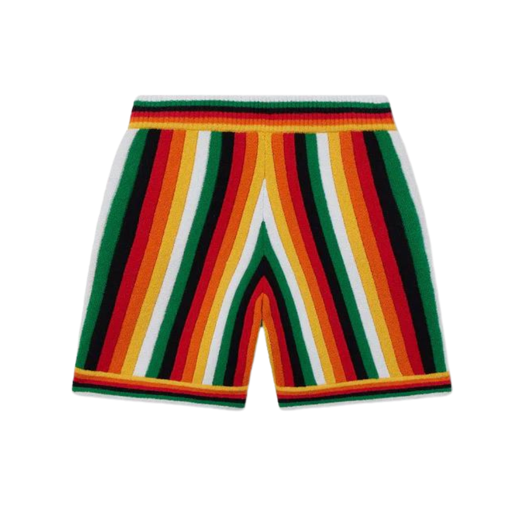 CASABLANCA Striped Towelling Shorts