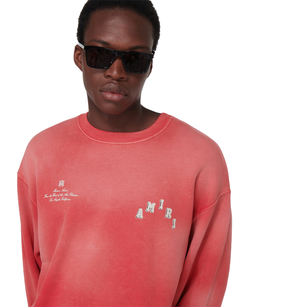 Amiri Printed cotton jersey sweatshirt