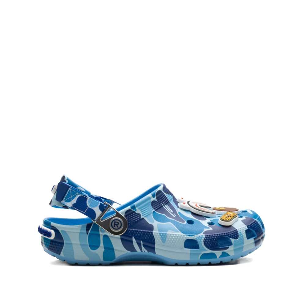 A BATHING APE® x Crocs Classic "Chai" clogs