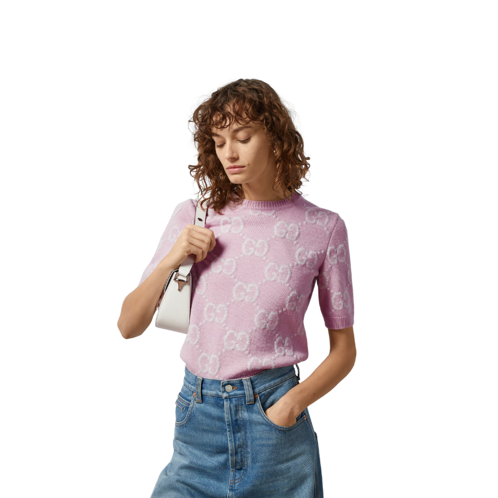GUCCI GG KNIT WOOL TOP