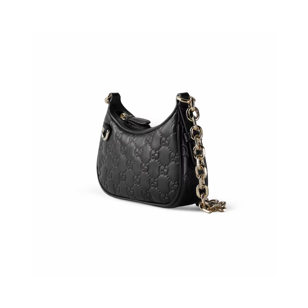 Gucci GG Emblem mini shoulder bag
