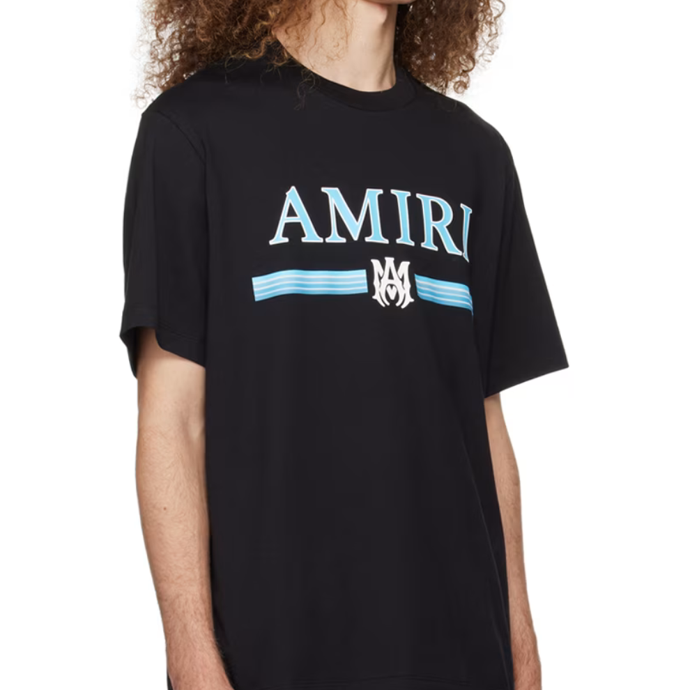 AMIRI Black MA Bar T-Shirt
