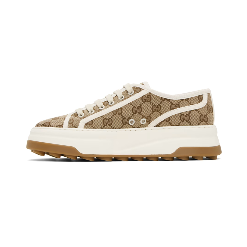 GUCCI Beige GG Sneakers