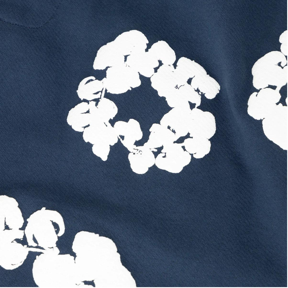 Denim Tears (The Cotton Wreath) Sweatpants Navy