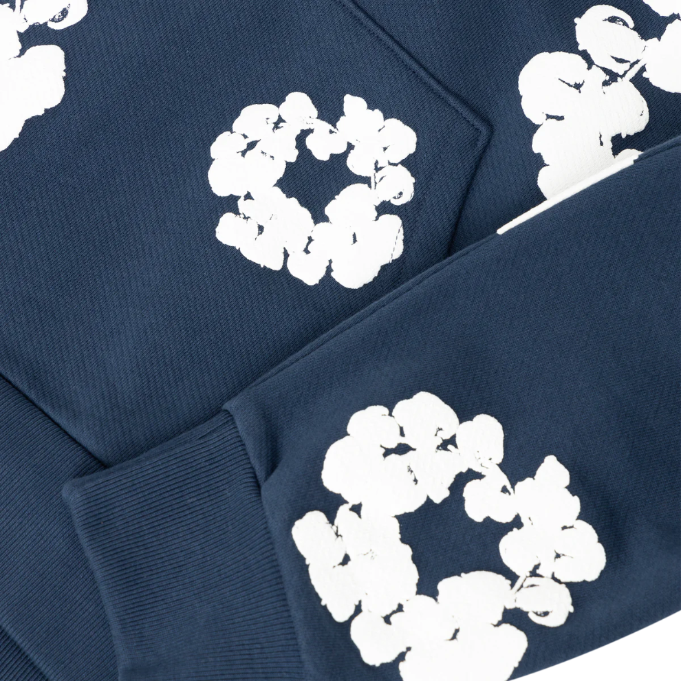 Denim Tears (The Cotton Wreath) Sweatshirt Navy