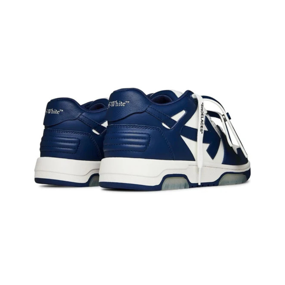 Off-White Out Of Office Navy Blue White Sneakers