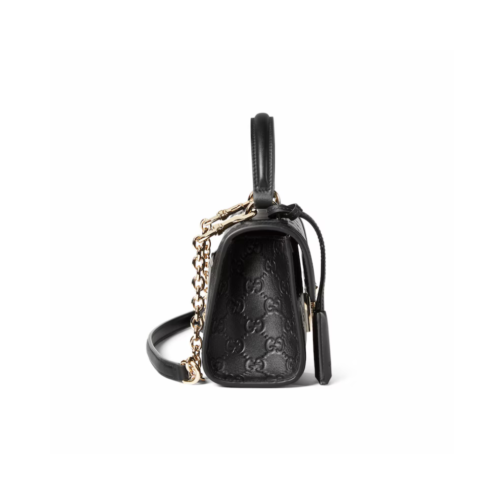 Gucci Padlock small top handle bag