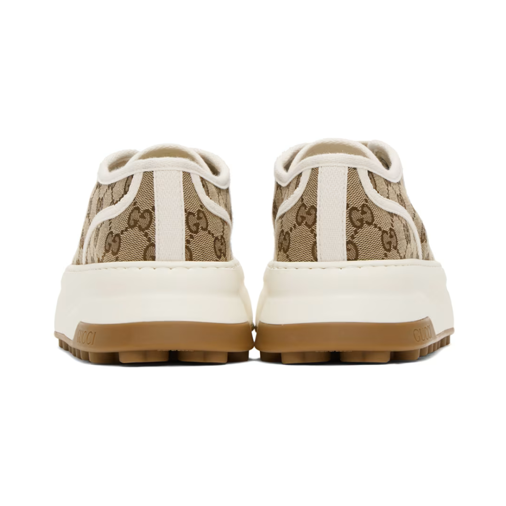 GUCCI Beige GG Sneakers