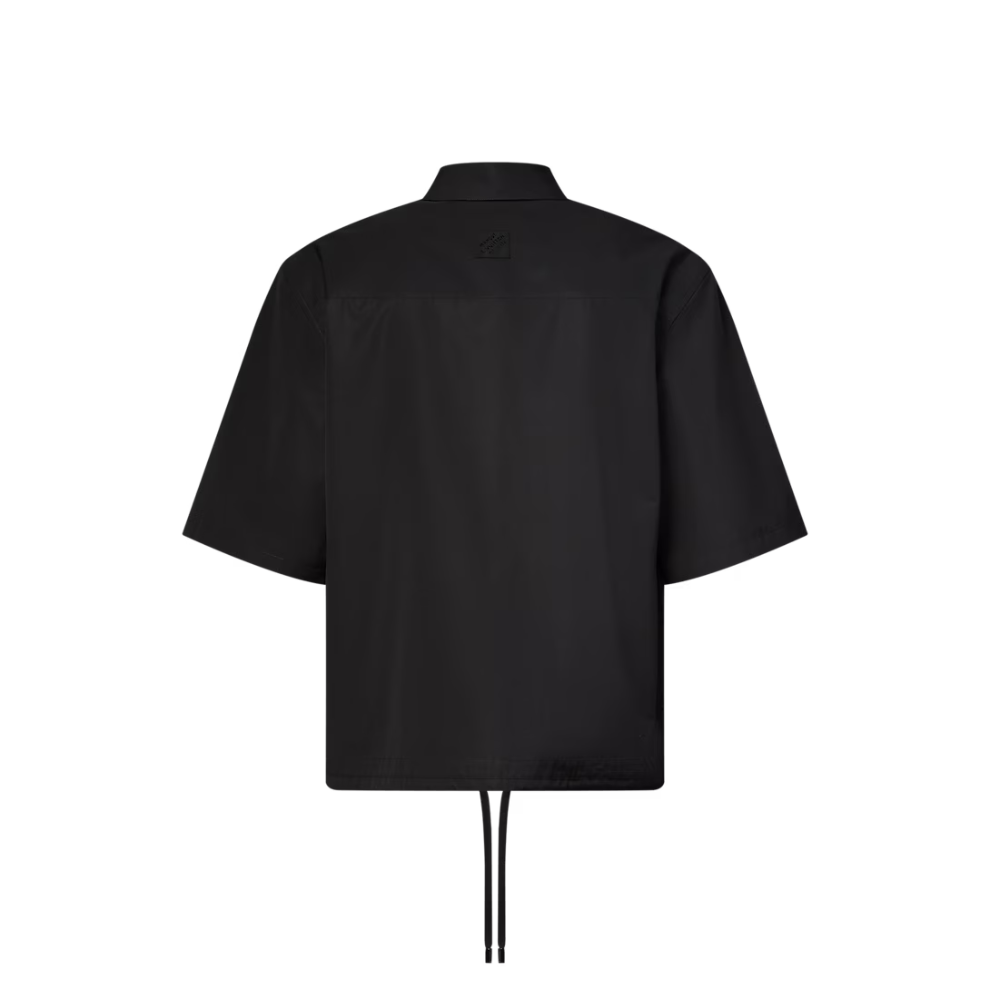 Louis Vuitton Monogram Flowers Embroidered Short-Sleeved Shirt