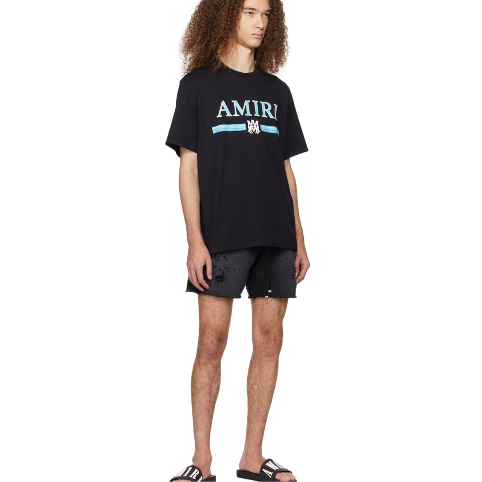 AMIRI Black MA Bar T-Shirt