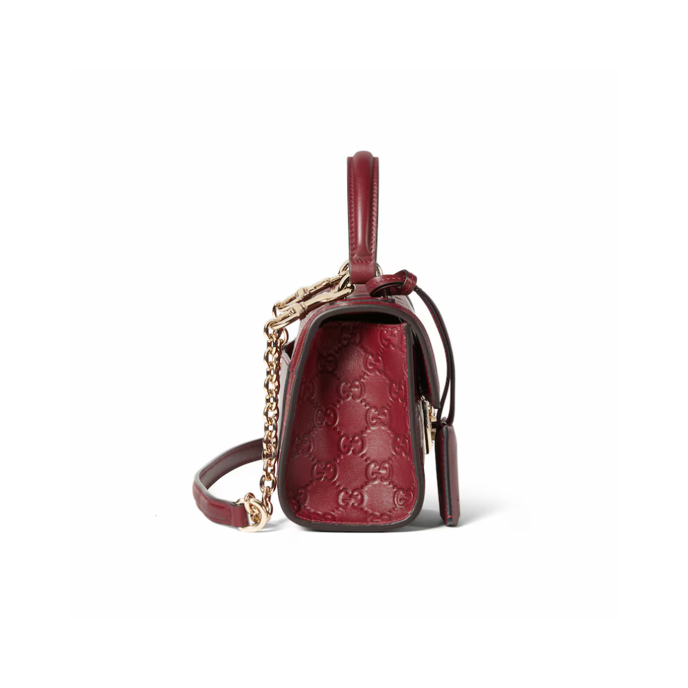 Gucci Padlock small top handle bag