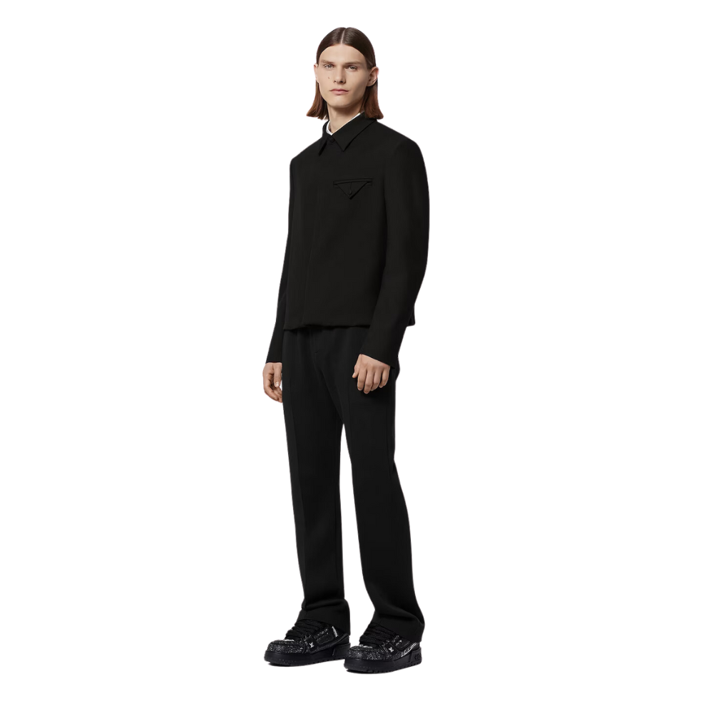 LOUIS VUITTON Embellished Wool Blouson