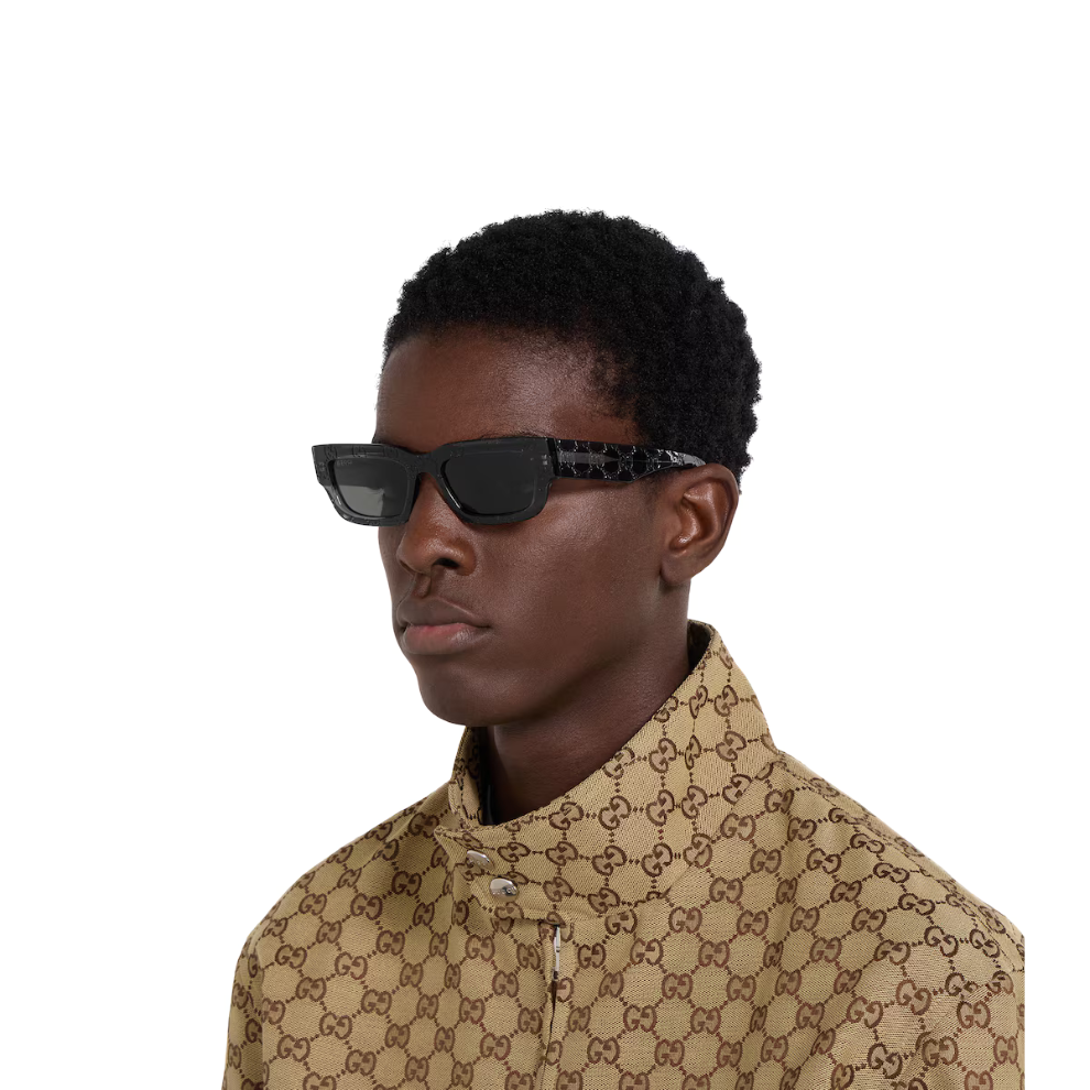 Gucci Santos Rectangular frame sunglasses