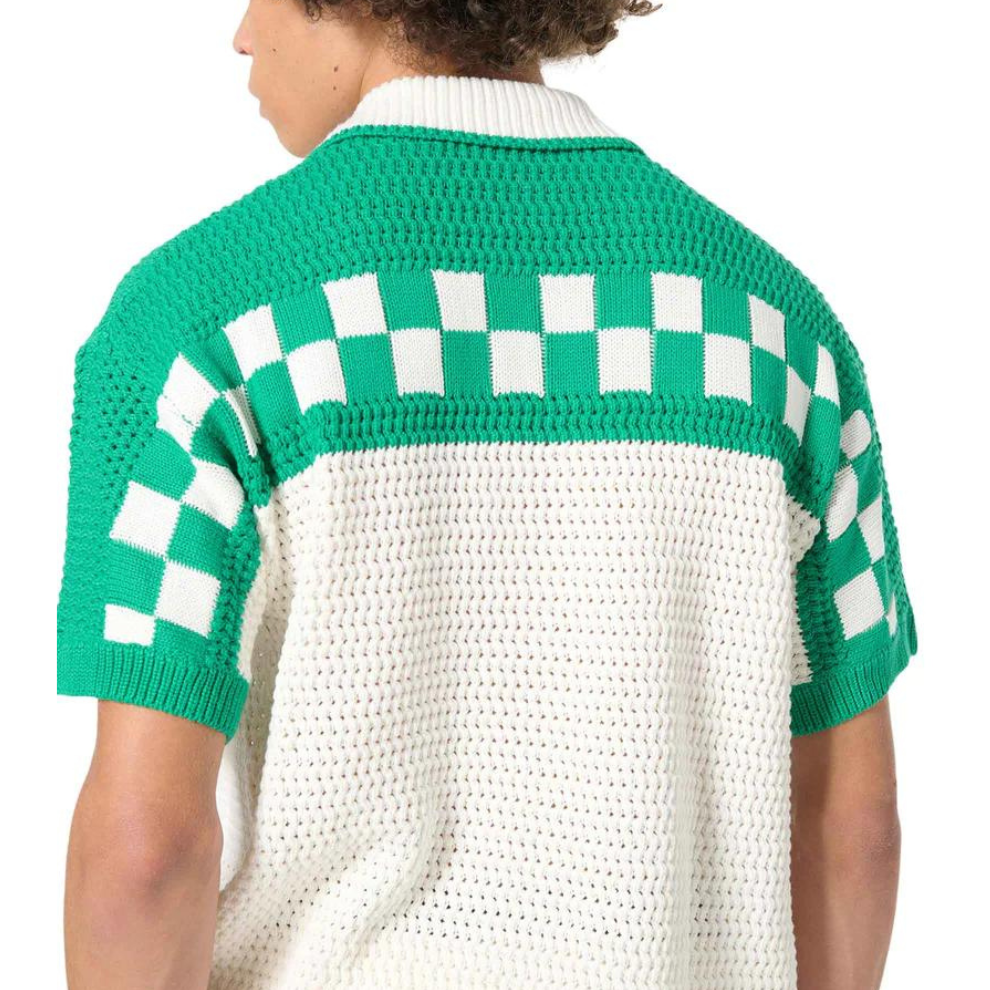 Casablanca Knitted Crochet Shirt