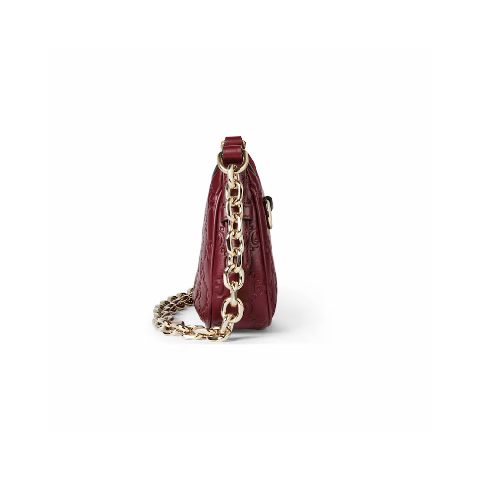 Gucci GG Emblem mini shoulder bag