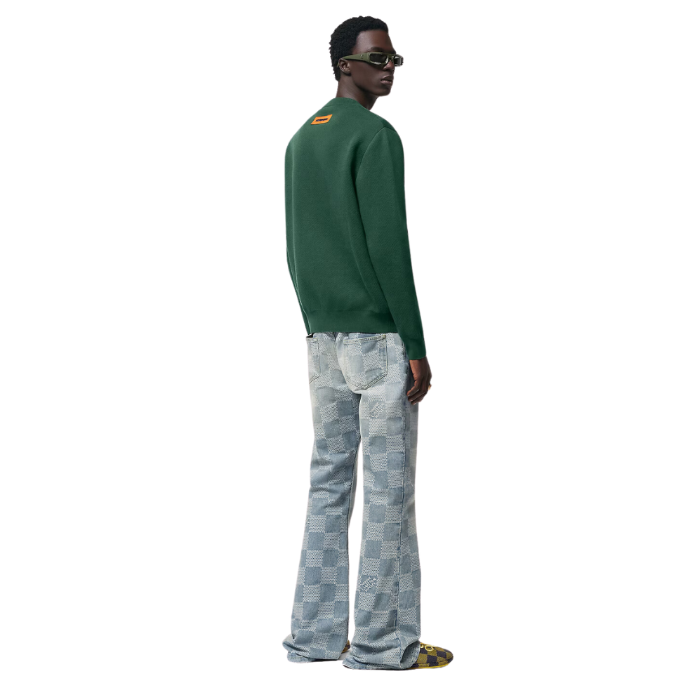 LOUIS VUITTON Cotton Jacquard Crewneck