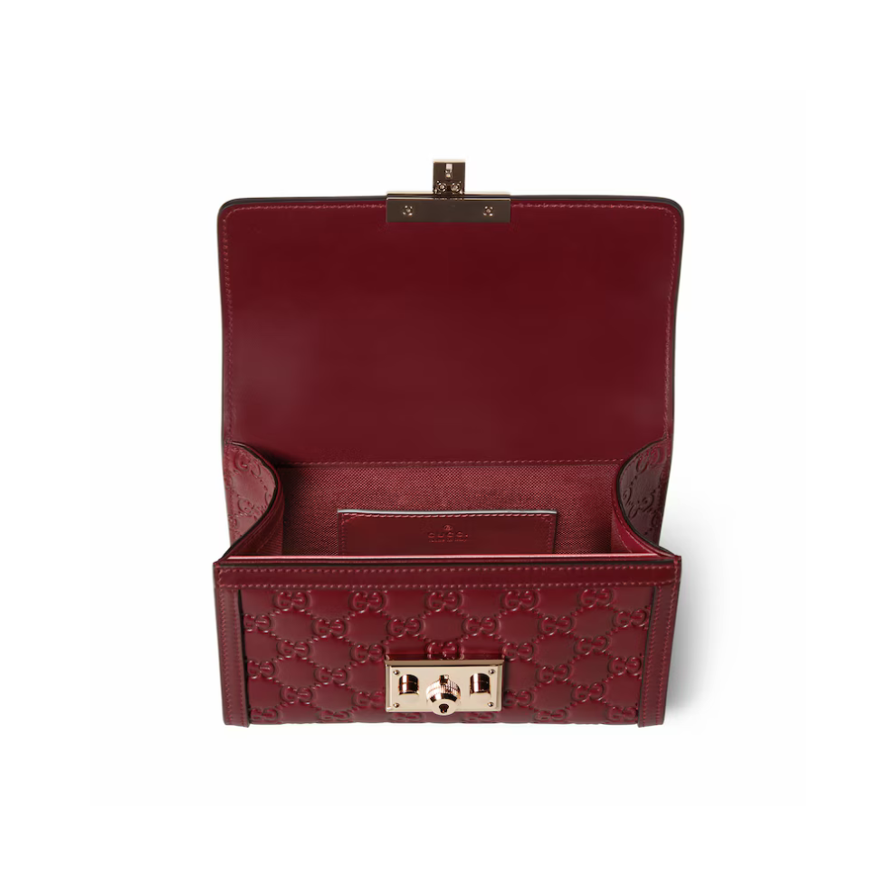 Gucci Padlock small top handle bag