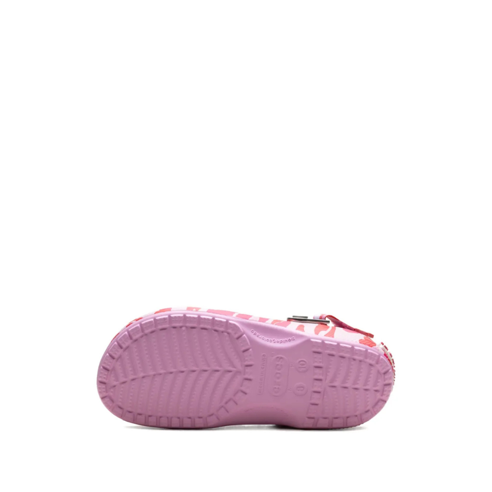 A BATHING APE® x Crocs Classic "Carnation" clogs