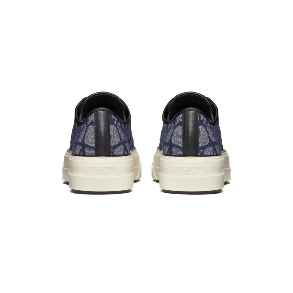 VALENTINO GARAVANI DENIM-EFFECT JACQUARD TOIL