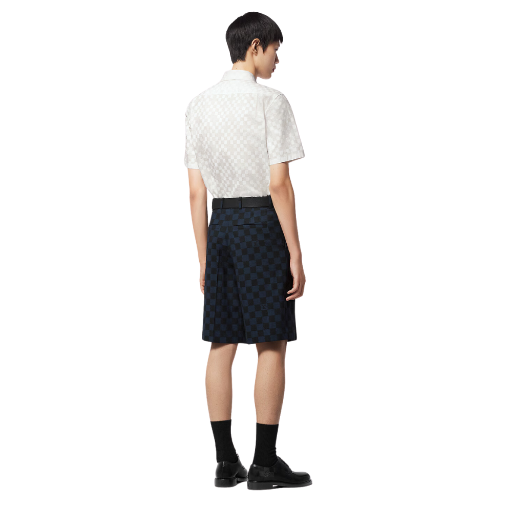 LOUIS VUITTON Short-Sleeved Cotton Shirt