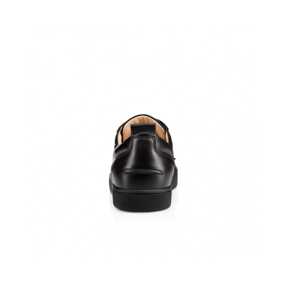 Louis Junior Spikes Sneakers - Calf leather and spikes - Black
