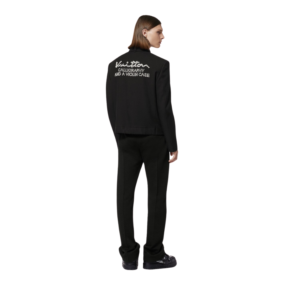 LOUIS VUITTON Embellished Wool Blouson