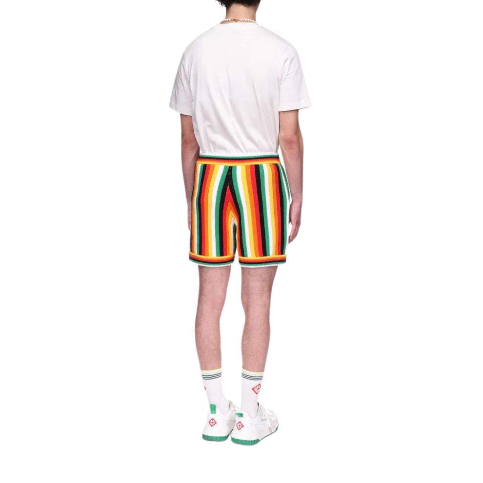 CASABLANCA Striped Towelling Shorts