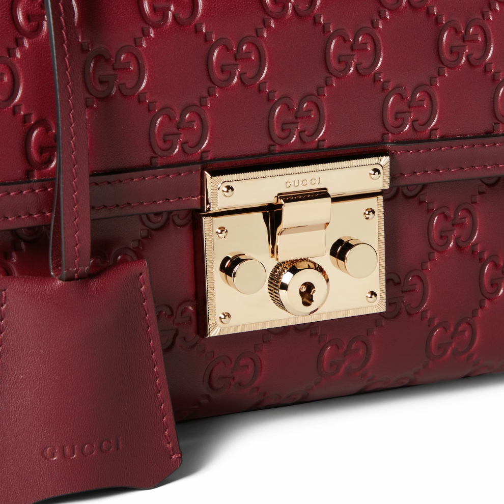 Gucci Padlock small top handle bag