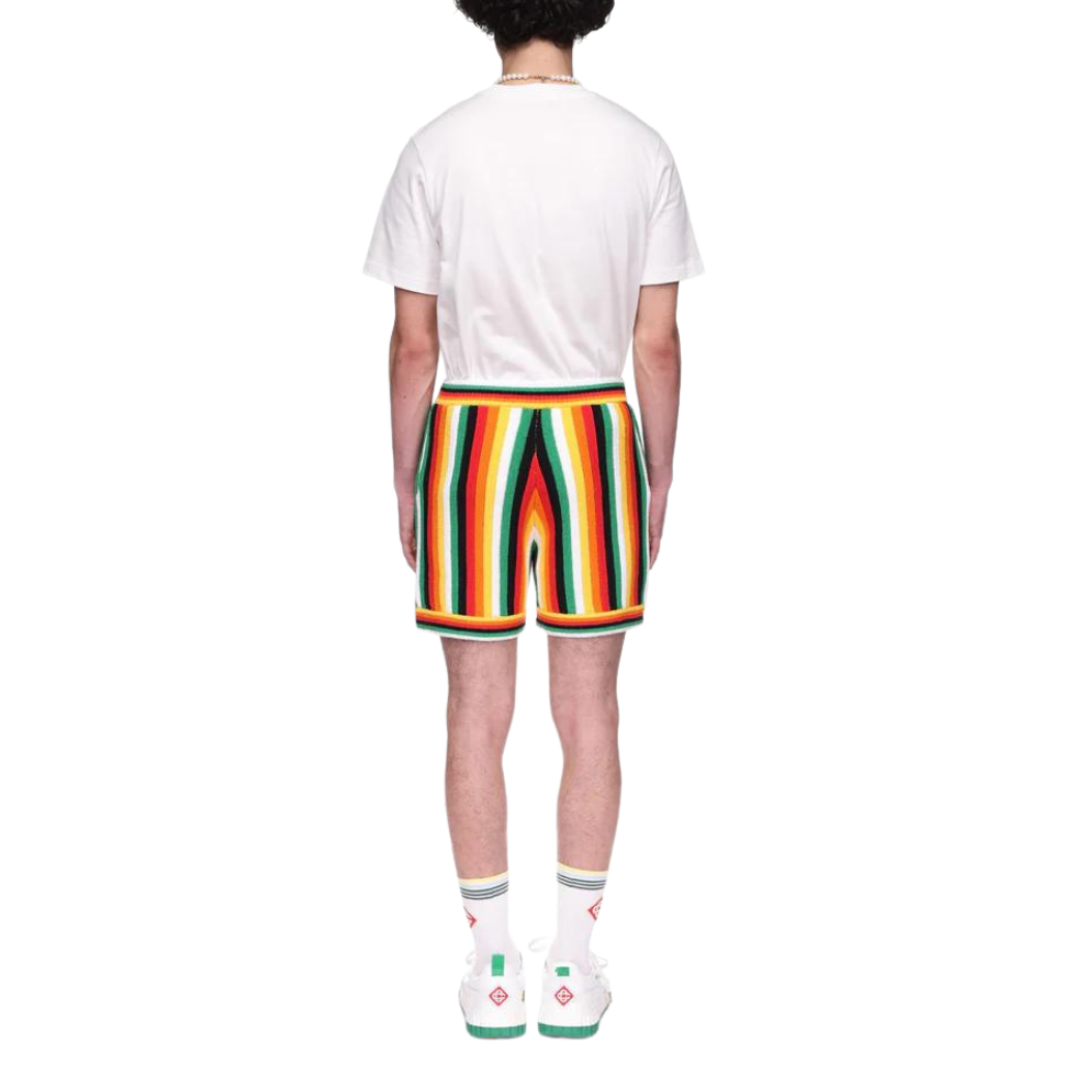 CASABLANCA Striped Towelling Shorts