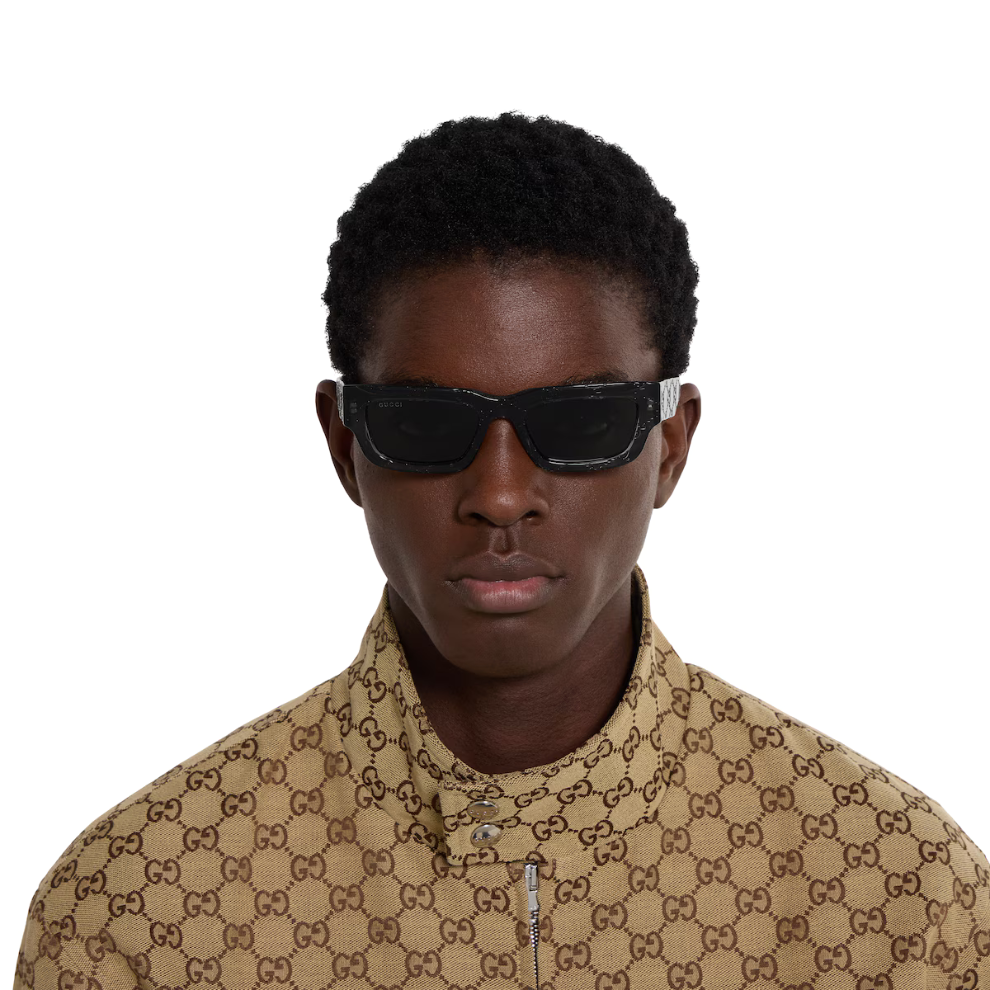 Gucci Santos Rectangular frame sunglasses