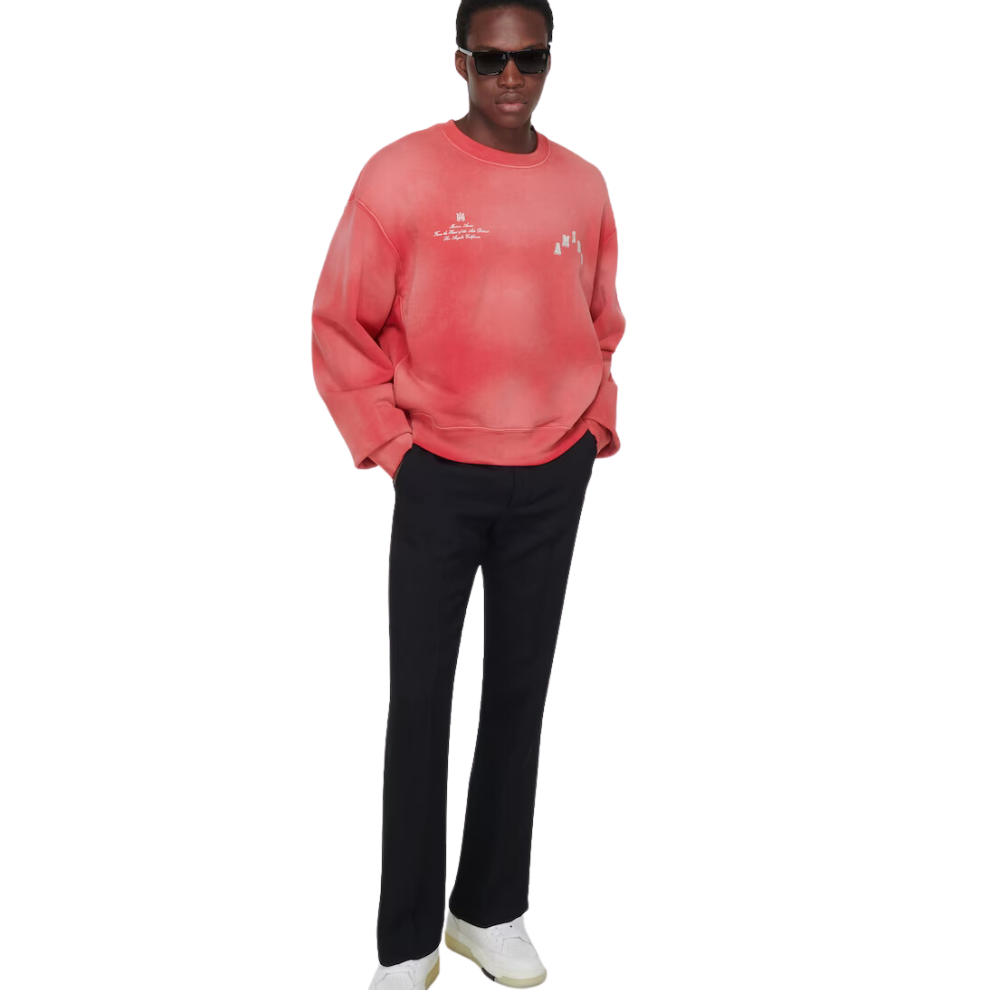 Amiri Printed cotton jersey sweatshirt