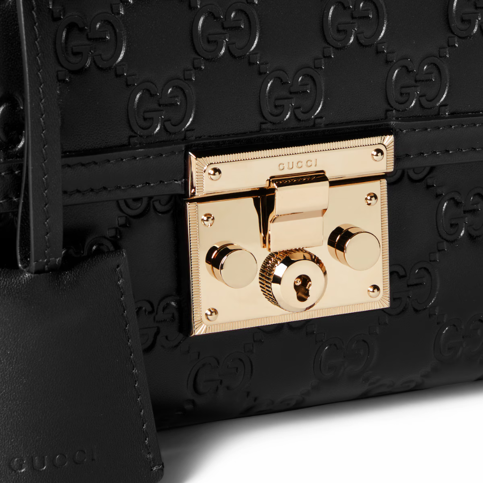 Gucci Padlock small top handle bag