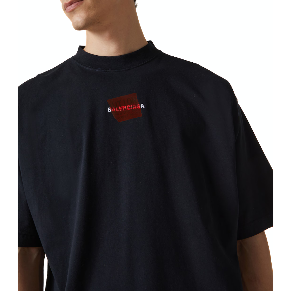 Balenciaga Logo cotton jersey T-shirt