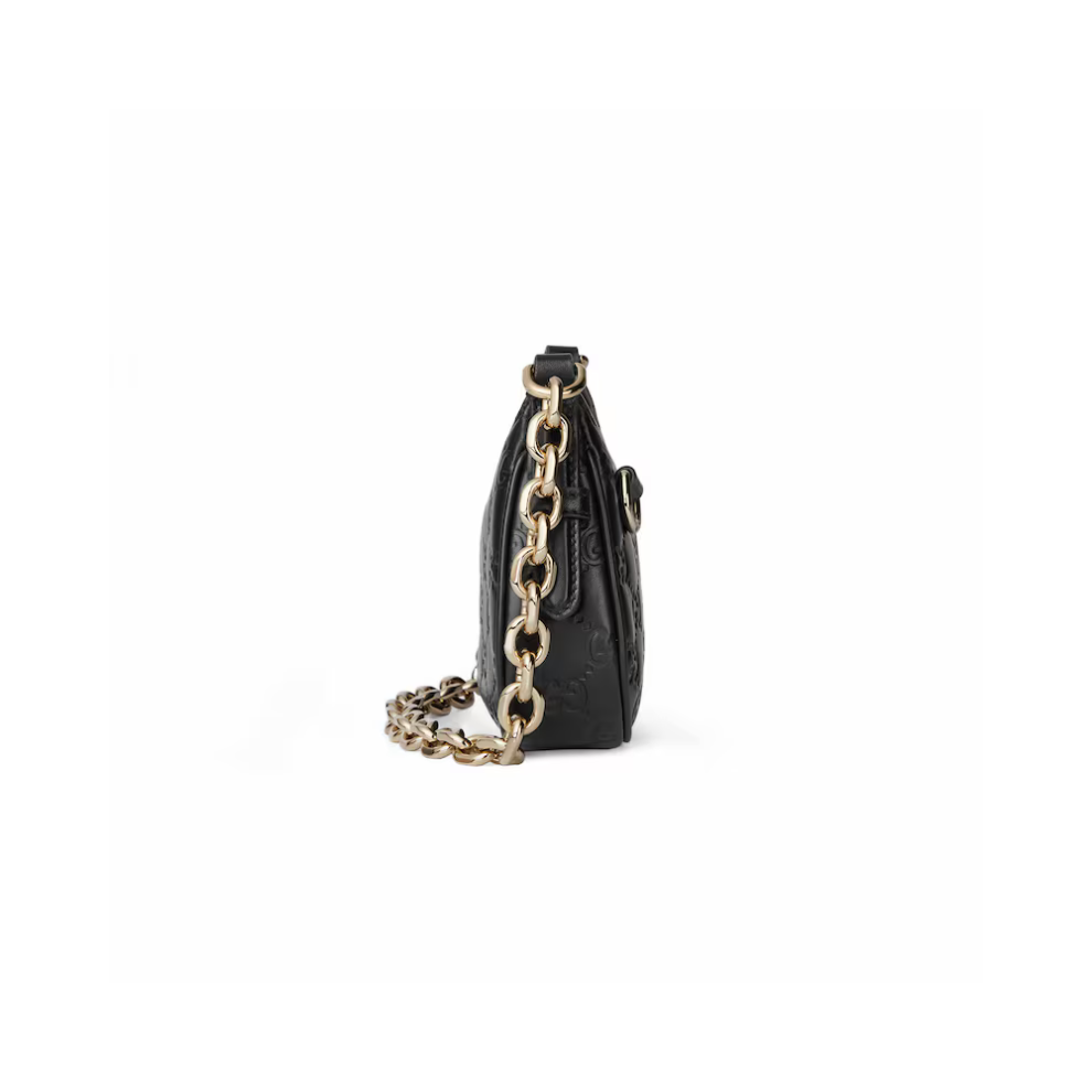 Gucci GG Emblem mini shoulder bag