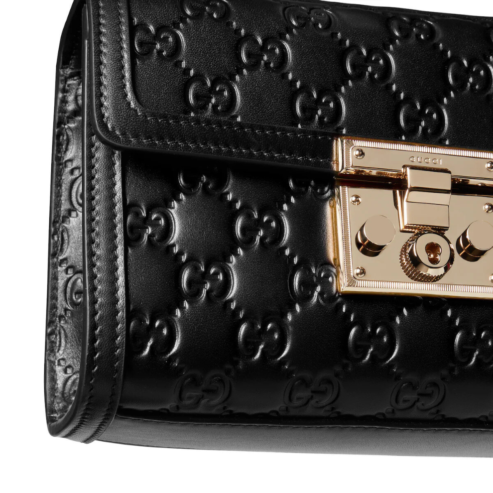 Gucci Padlock small top handle bag