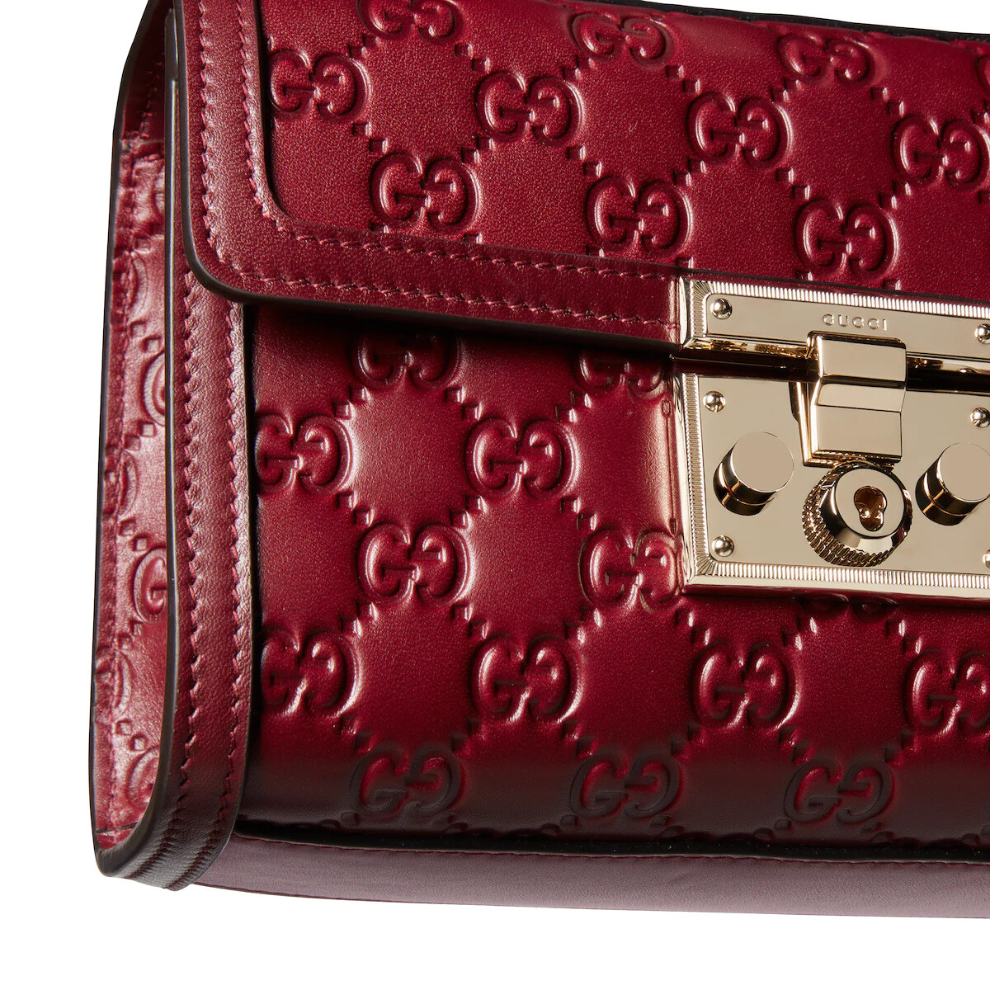 Gucci Padlock small top handle bag